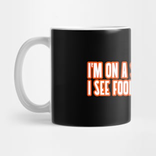 I'm On A Seafood Diet I See Food And I Eat It Cooking Food Funny Quote Mug